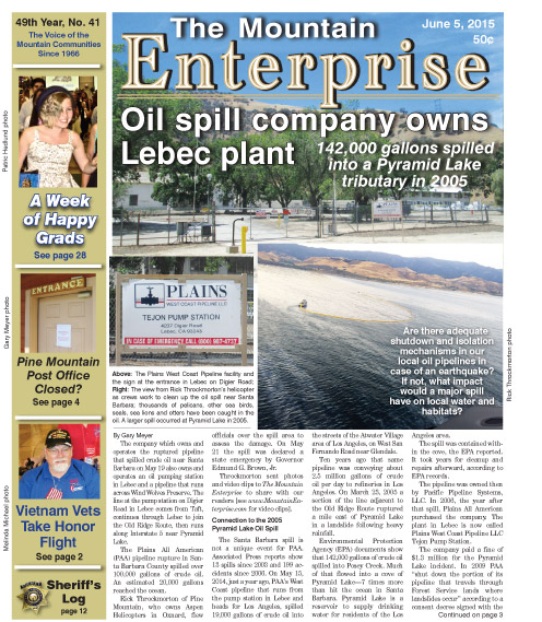 The Mountain Enterprise June 5, 2015 Edition