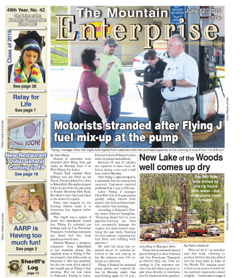The Mountain Enterprise June 12, 2015 Edition