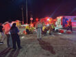 Two men airlifted from automobile accident near Neenach on Sunday night