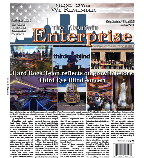 The Mountain Enterprise September 11, 2026 Edition