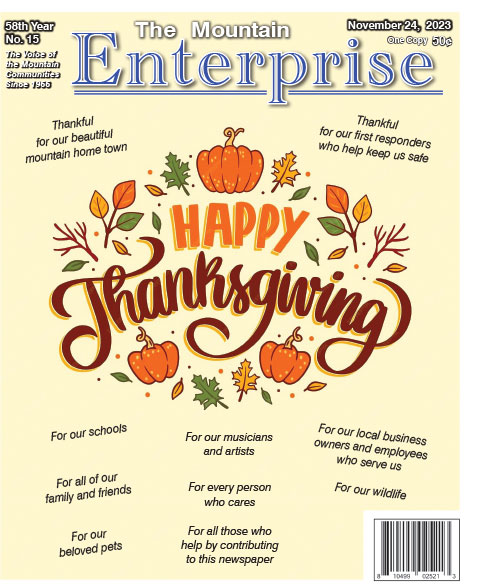 The Mountain Enterprise November 24, 2023 Edition