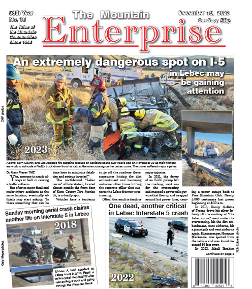 The Mountain Enterprise December 15, 2023 Edition