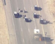 Freeway  chase reported worldwide began in Pine Mountain Club
