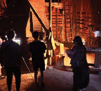 Attendees looking for the paranormal