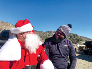 “Gene Gene the Shipping Machine” with Santa Claus