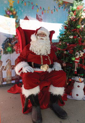 Santa at the Holiday Faire