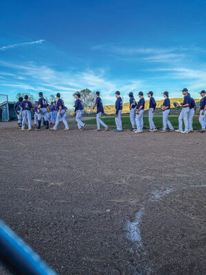 FMHS Falcons before the game