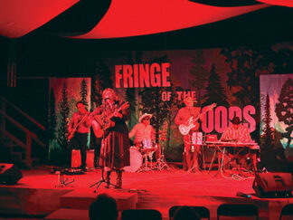 Preformance at Fringe in the Woods