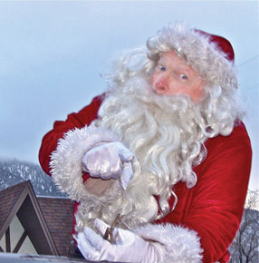 Holiday Faire Santa Claus David Stenstrom [photo by Patric Hedlund]