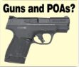 EDITORIAL:  A POA overstepping into gun use policy? Why? Guns and POAs?