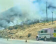 Buzzard Fire quickly spreads to 500 acres in Lebec