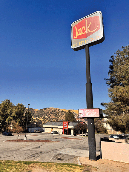 Jack in the Box on Frazier Mountain Park Road to close its doors on October 25