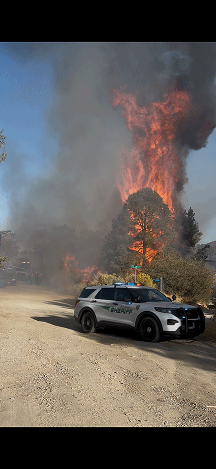 Fire in Frazier Park quickly extinguished after strong community effort