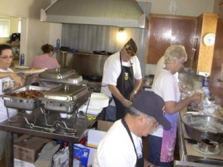 The VFW Post 9791 Pancake Breakfast now features omelets. Sunday morning the breakfast starts at 7 a.m. [photo by Gary Meyer]
