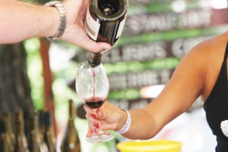 A tasty experience for wine lovers launches at noon on Saturday, June 8 in Pine Mountain Village. [photo by The Mountain Enterprise]