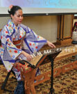 Japanese Koto performance entertains mountain community