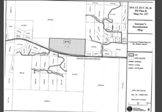 This is the second of three maps Kern County sent to one member of the Mountain Communities, received May 21, 2022. Click on image to magnify. A request for extension of time to review the proposal is being drafted from members the community.