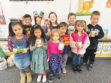 Students learn about the four food groups and helping others in need