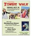 Zombie Walk set for Friday, Oct. 30