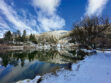 Snow paints  Pine Mountain Club