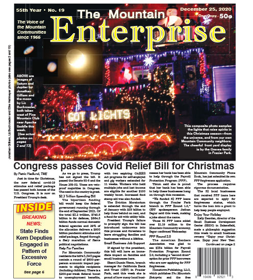 The Mountain Enterprise December 25, 2020 Edition