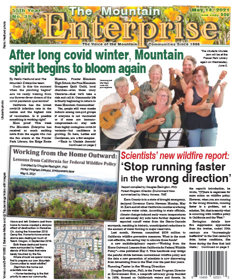 The Mountain Enterprise May 14, 2021 Edition
