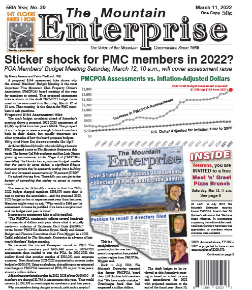 The Mountain Enterprise March 11, 2022 Edition