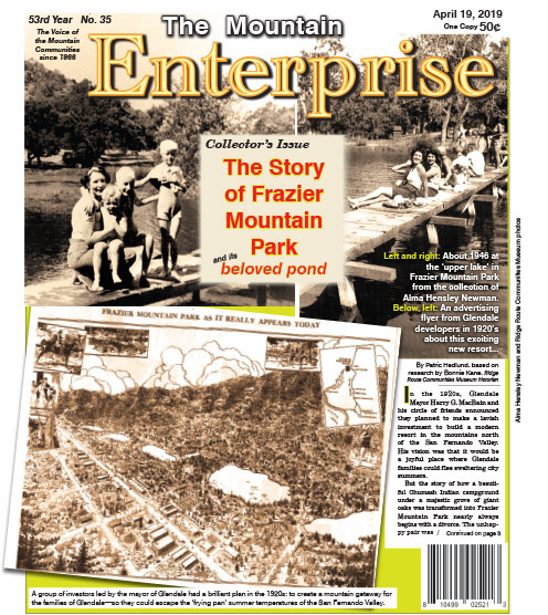 The Mountain Enterprise April 19, 2019 Edition