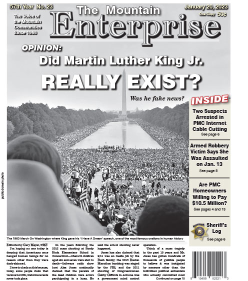 The Mountain Enterprise January 20, 2023 Edition