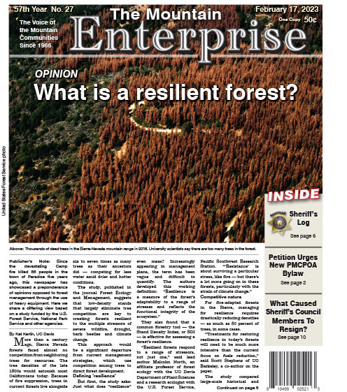 The Mountain Enterprise February 17, 2023 Edition