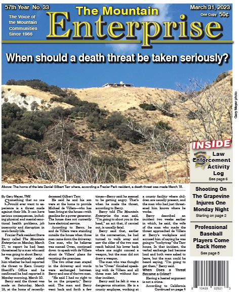 The Mountain Enterprise March 31, 2023 Edition