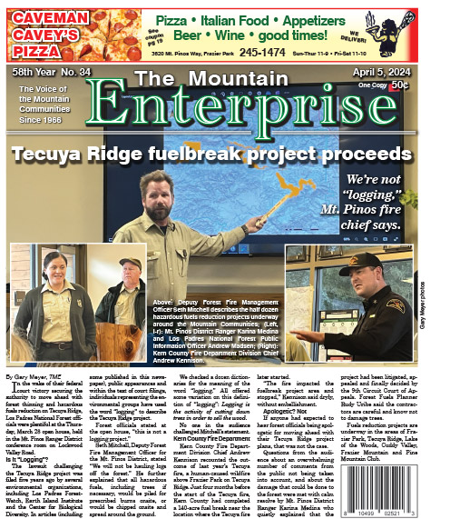 The Mountain Enterprise April 5, 2024 Edition