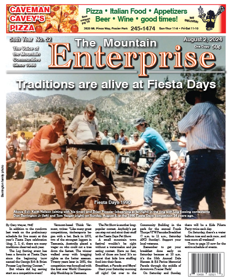 The Mountain Enterprise August 2, 2024 Edition