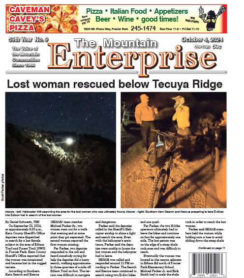 The Mountain Enterprise October 4, 2024 Edition