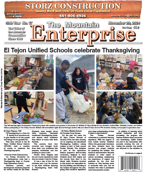 The Mountain Enterprise November 29, 2024 Edition