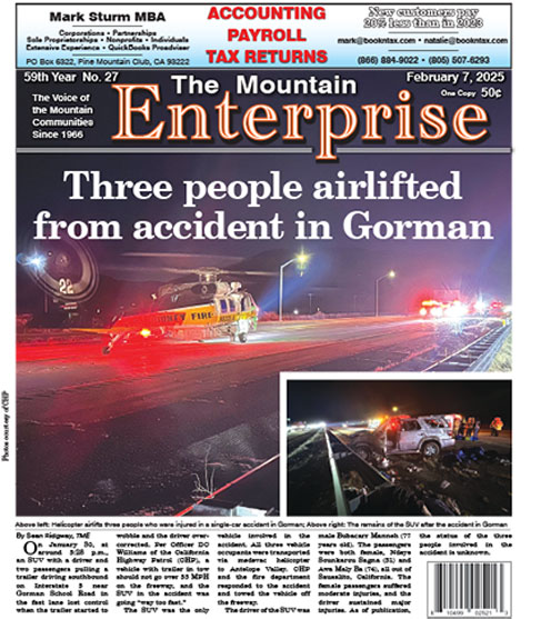 The Mountain Enterprise February 7, 2025 Edition