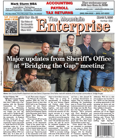 The Mountain Enterprise March 7, 2025 Edition