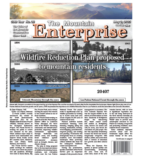 The Mountain Enterprise May 2, 2025 Edition
