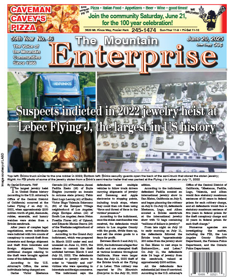 The Mountain Enterprise June 20, 2025 Edition