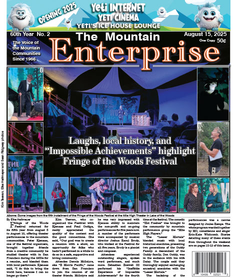 The Mountain Enterprise August 15, 2025 Edition