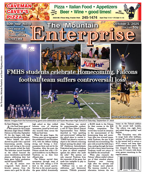 The Mountain Enterprise October 3, 2025 Edition