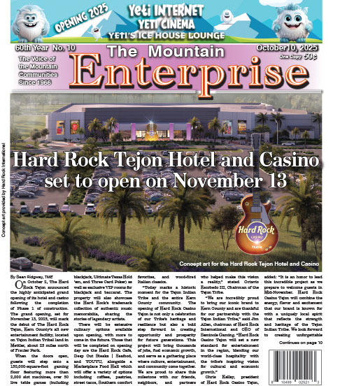 The Mountain Enterprise October 10, 2025 Edition