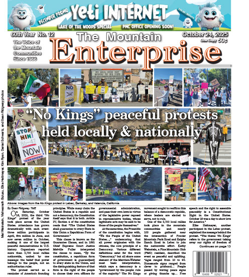 The Mountain Enterprise October 24, 2025 Edition