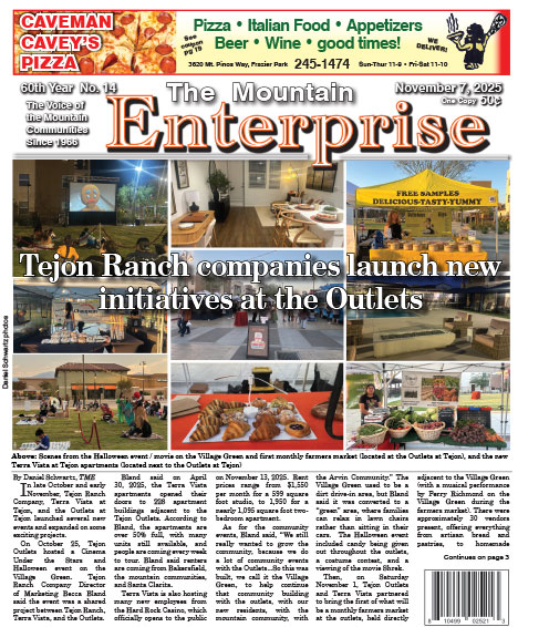The Mountain Enterprise November 7, 2025 Edition
