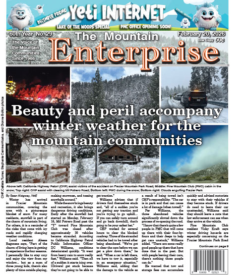 The Mountain Enterprise February 20, 2026 Edition