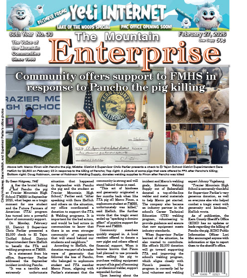 The Mountain Enterprise February 27, 2026 Edition