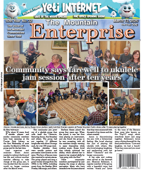 The Mountain Enterprise March 13, 2026 Edition