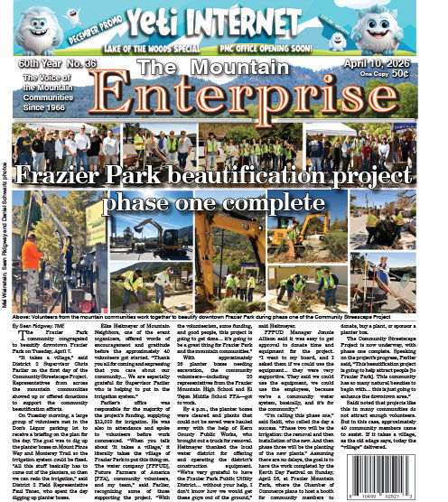 The Mountain Enterprise April 10, 2026 Edition
