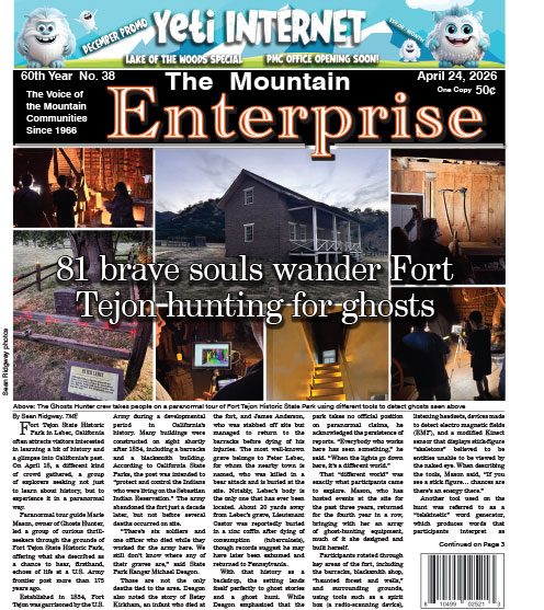 The Mountain Enterprise April 24, 2026 Edition