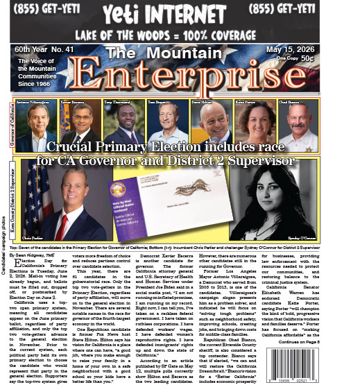 The Mountain Enterprise May 15, 2026 Edition